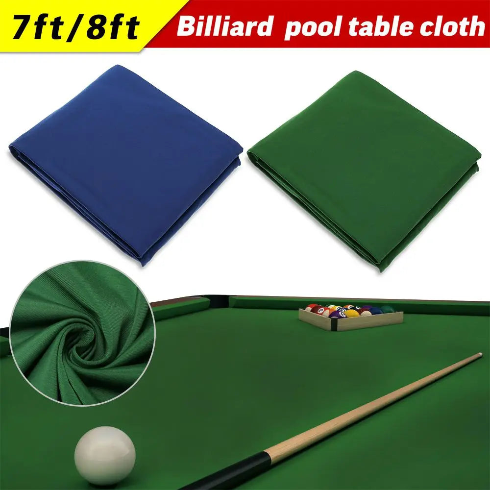 Wool Nylon Pool Table Cloth Felt – 7FT & 8FT Billiard Cover