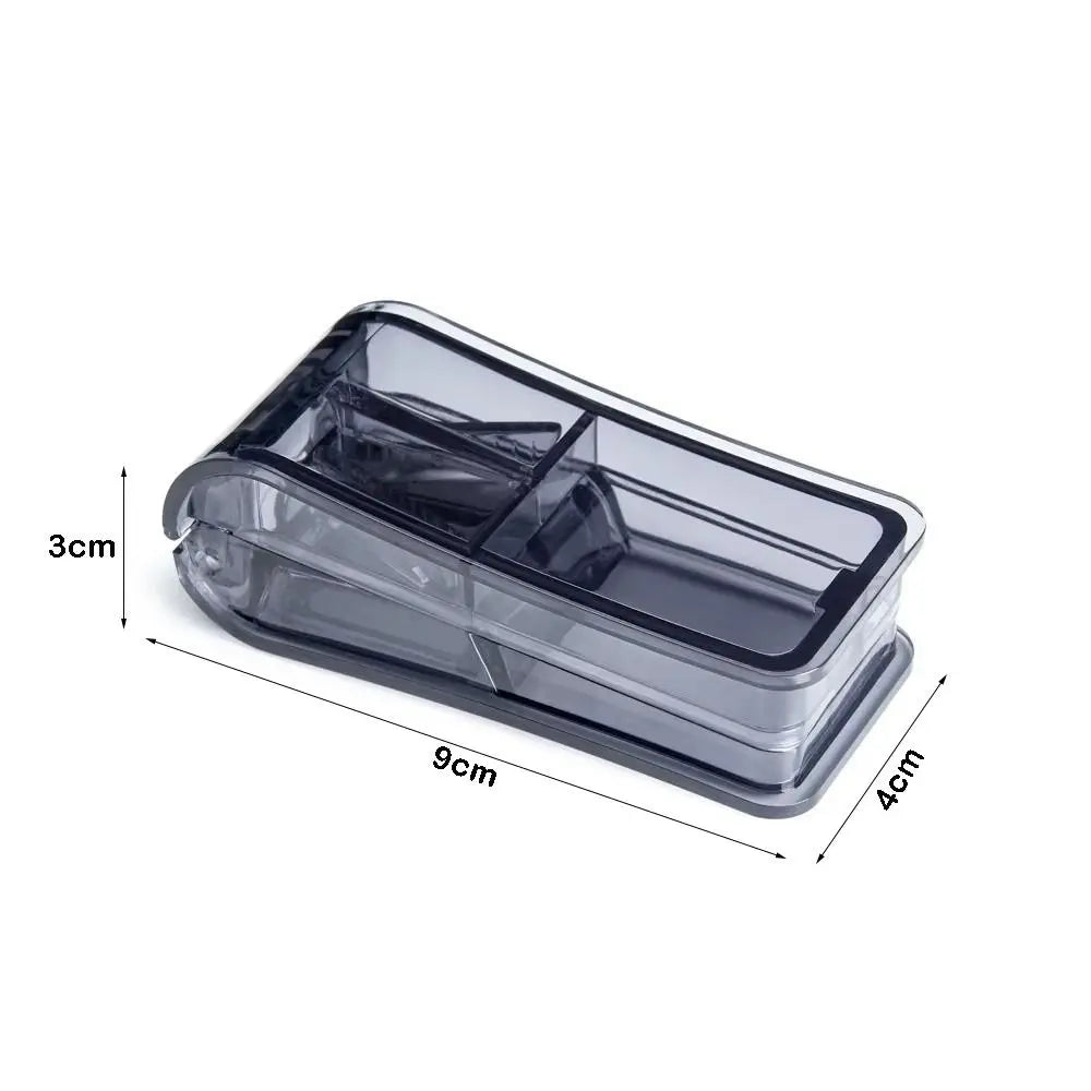 Portable 2-in-1 Pill Cutter & Medicine Storage Box Pill Cutter Organizer Nixie