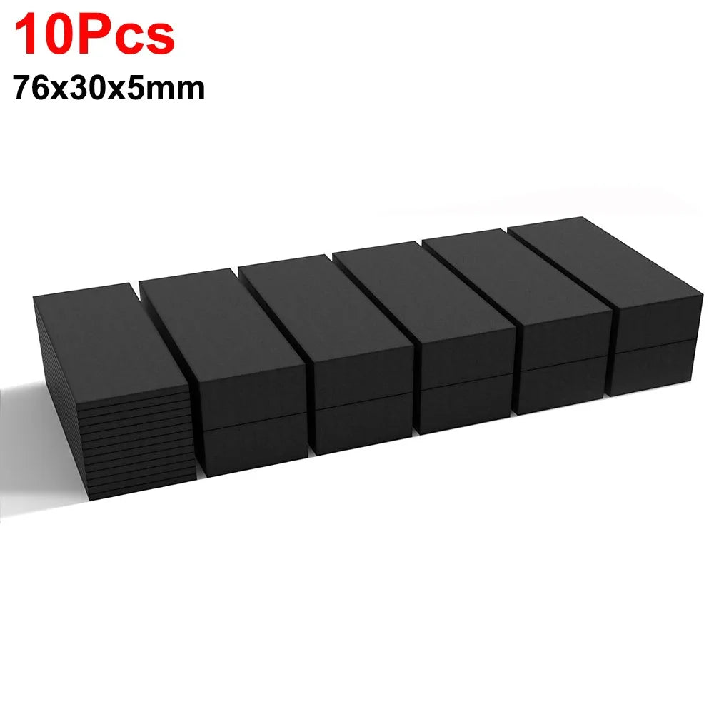 EVA Foam Headboard Wall Protectors – Anti-Vibration Bumpers Furniture Wall Protectors Nixie 10pcs Black 5mm
