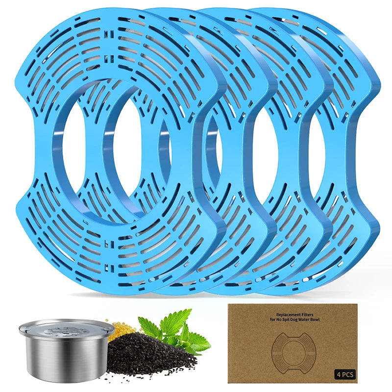 Pet Water Bowl Filter Element for Cat & Dog Fountain Pet Fountain Filter Nixie