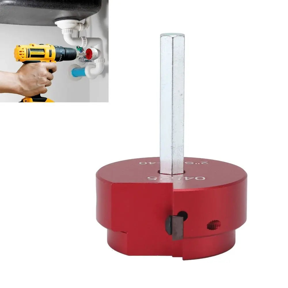 Aluminum Alloy Pipe Reamer Kit 1" 1.5" 2" PVC Socket Saver