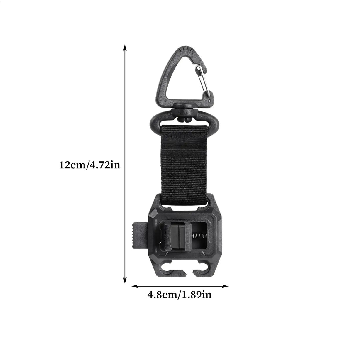 Wearable Fishing Rod Holder Clips with Adjustable Strap Fishing Rod Holder Nixie