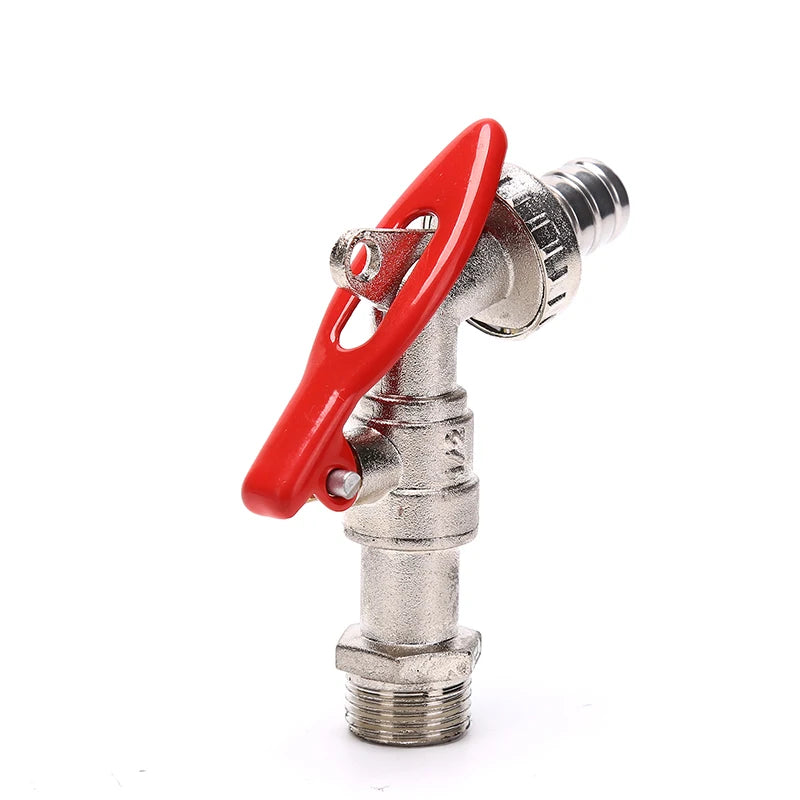 1/2 Inch Zinc Alloy Lockable Garden Hose Faucet with Lock Lockable Garden Faucet Nixie one size
