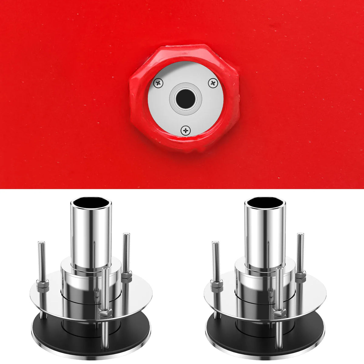 Thru Hull Exhaust Skin Fitting 24mm Pipe Socket – Diesel Heater Exhaust Skin Fitting Nixie