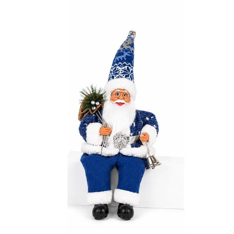 Santa Claus Standing Figurine – Handcrafted Christmas Decor