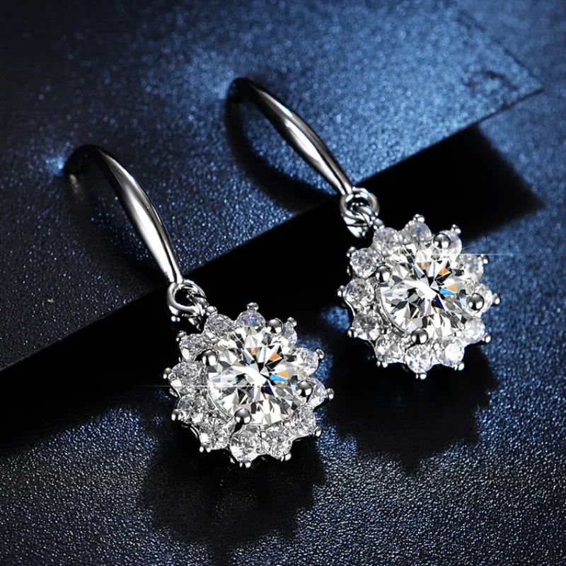 Sunflower CZ Jewelry Set – Necklace, Earrings & Ring for Women Jewelry Set Nixie