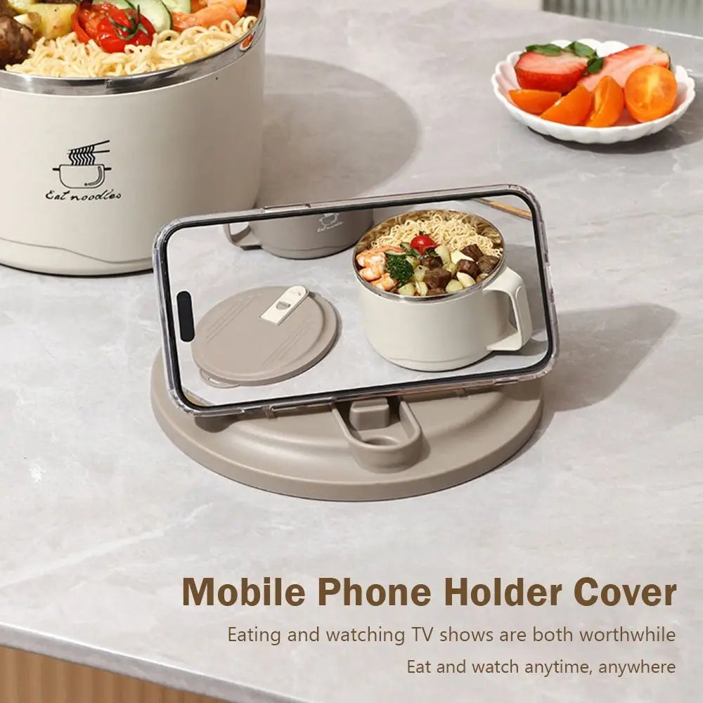 304 Stainless Steel Ramen Bowl – Leak-Proof & Insulated Stainless Steel Bowl Nixie