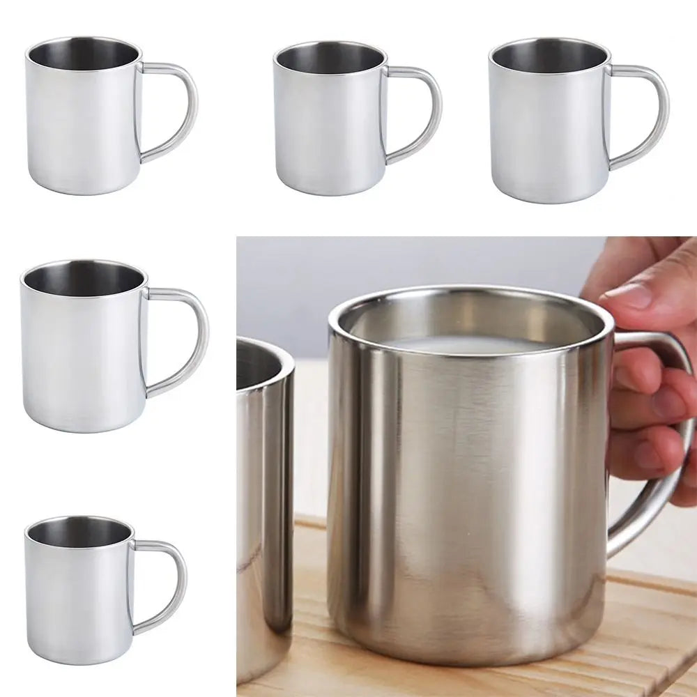 Stainless Steel Travel Coffee Mug with Handle | Nixie Tumbler Travel Coffee Mug Nixie