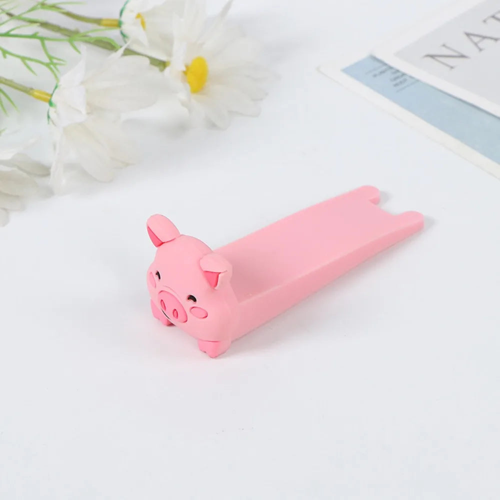 Cartoon Silicone Door Stopper – No-Drill Floor Door Block Floor Door Stopper Nixie