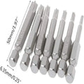 7-Pc S2 Magnetic Torx Bit Set 1/4" Hex T10–T40, 50mm Screwdriver Bit Set Nixie ONE SIZE