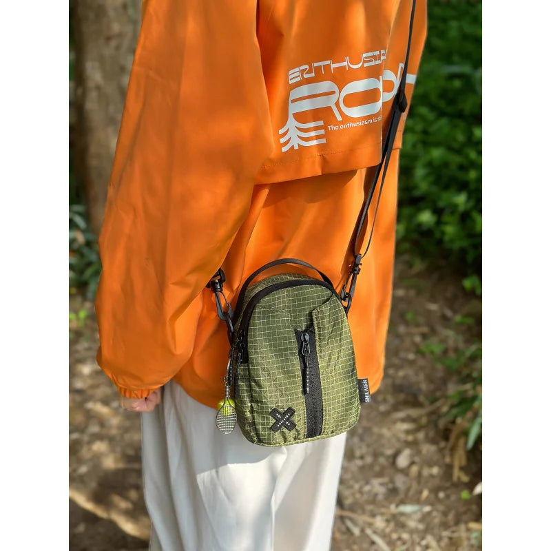 Women's Plaid Crossbody Bag – Casual Multifunctional Phone Bag