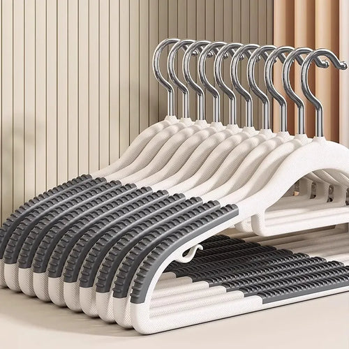 10 PCS Anti-Slip Slim Clothes Hangers | Space-Saving Closet Clothes Hangers Nixie