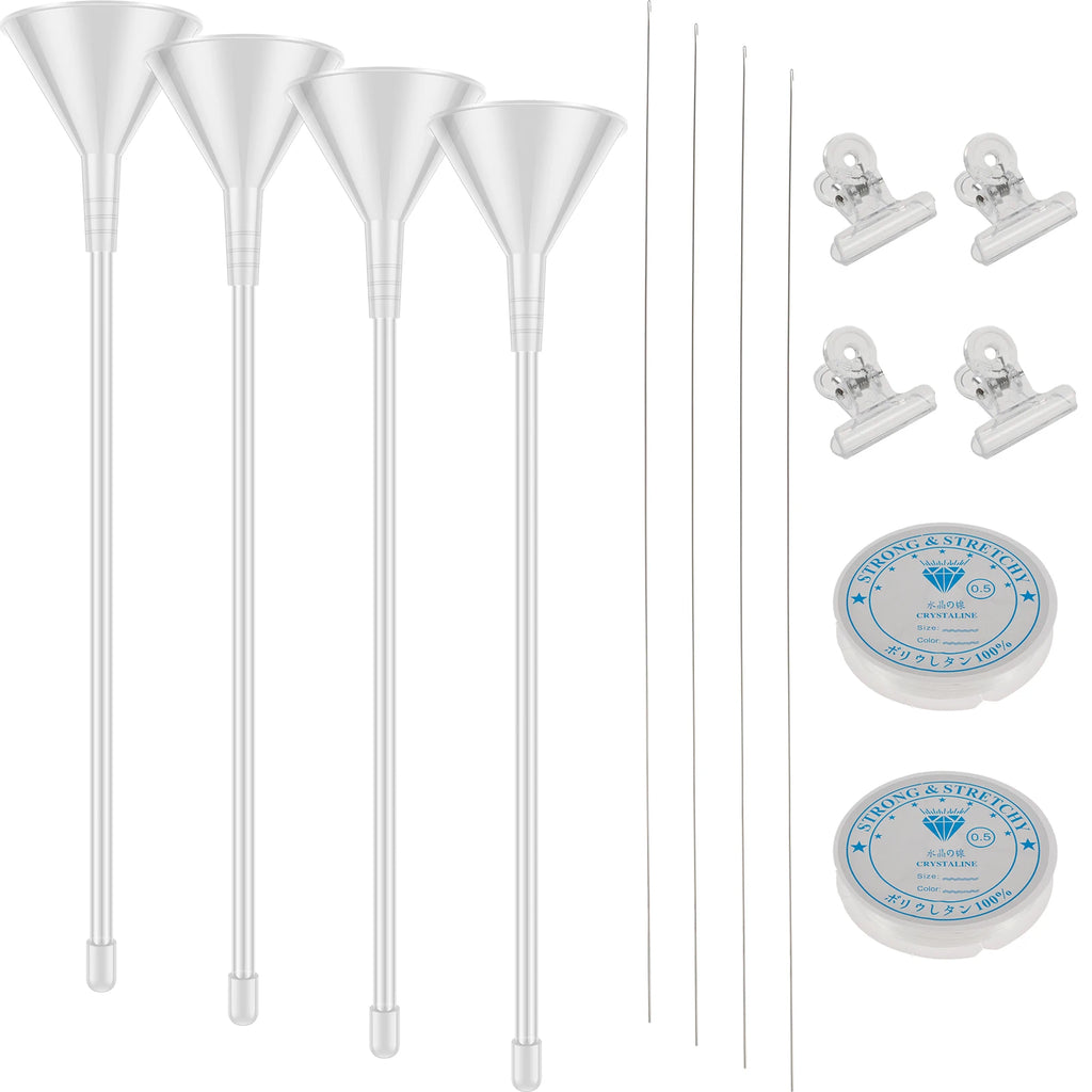 Clay Bead Beading Funnel Kit – Needles, Clips & Wire Included
