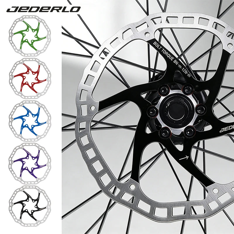 6-Bolt MTB Road Bike Disc Brake Rotor 160mm 180mm Ultralight Disc Brake Rotor Nixie