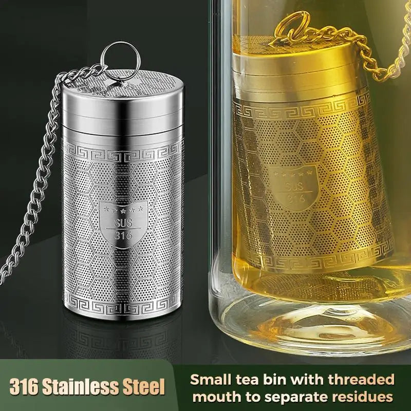 316 Stainless Steel Tea Infuser Ultra-Fine Mesh with Chain Tea Infuser Nixie