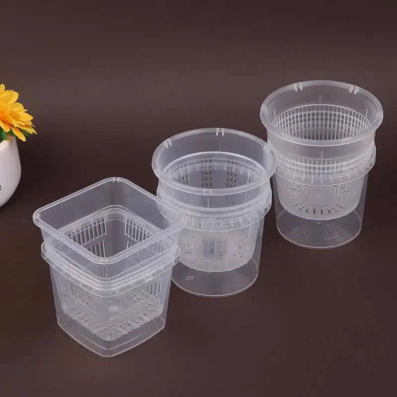 Double Layer Self-Watering Nursery Pot with Drainage Holes
