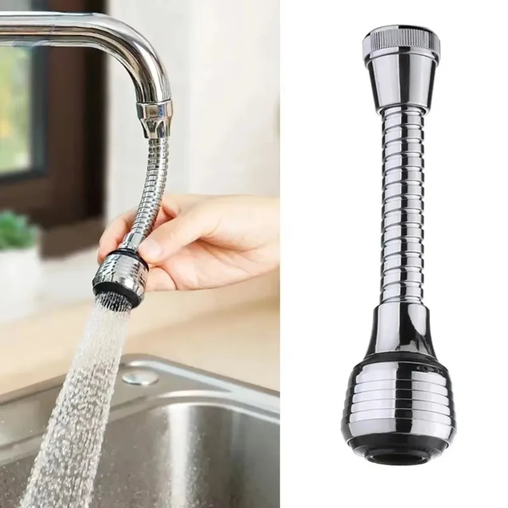 360° Rotatable Faucet Bubbler Extender – Water-Saving Aerator Faucet Tap Aerator Nixie