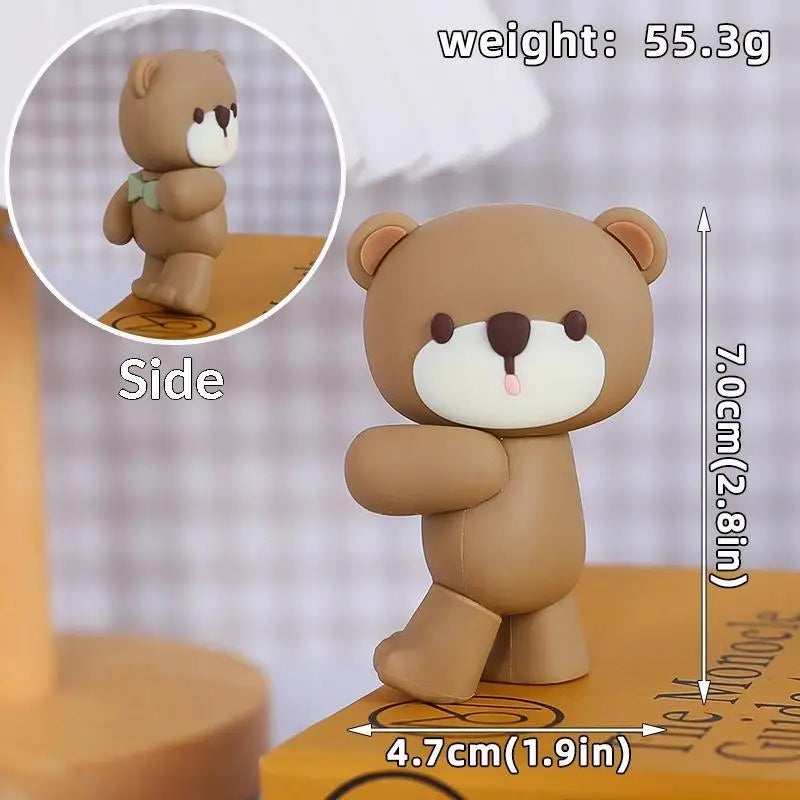 Hot Air Balloon Bear Cake Topper – Gender Reveal & Birthday