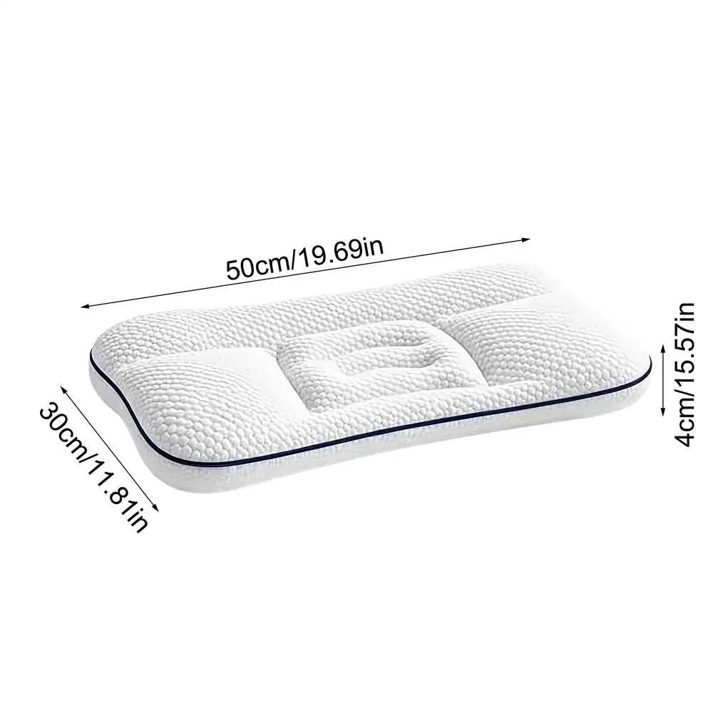 Kids Neck Support Pillow – Breathable Double-Sided Sleep Pillow Kids Sleep Pillow Nixie Red
