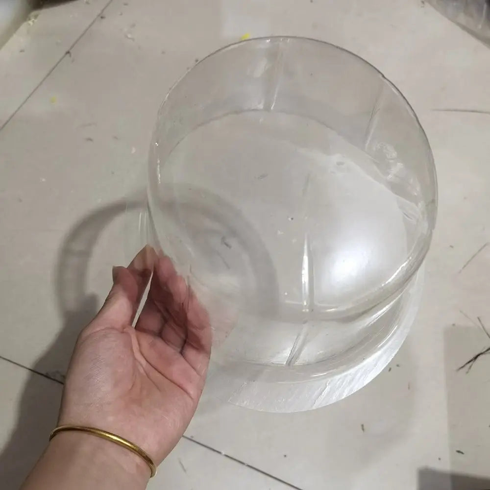 Portable Transparent PVC Hat Display Case & Storage Box
