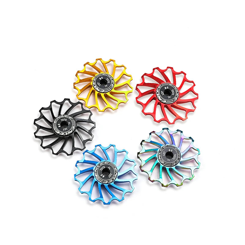 11T/13T Ceramic Bearing Jockey Wheel MTB Road Bike Derailleur Derailleur Jockey Wheel Nixie