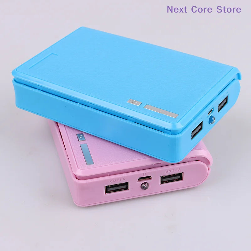 4x18650 DIY Power Bank Case 5V Dual USB Solderless Kit DIY Power Bank Case Nixie