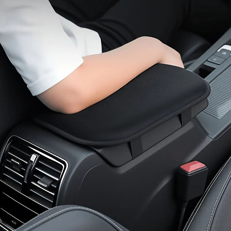 Plush Car Armrest Pad – Central Console Heightening Cover
