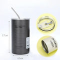 304 Stainless Steel Insulated Tumbler with Straw 600ml