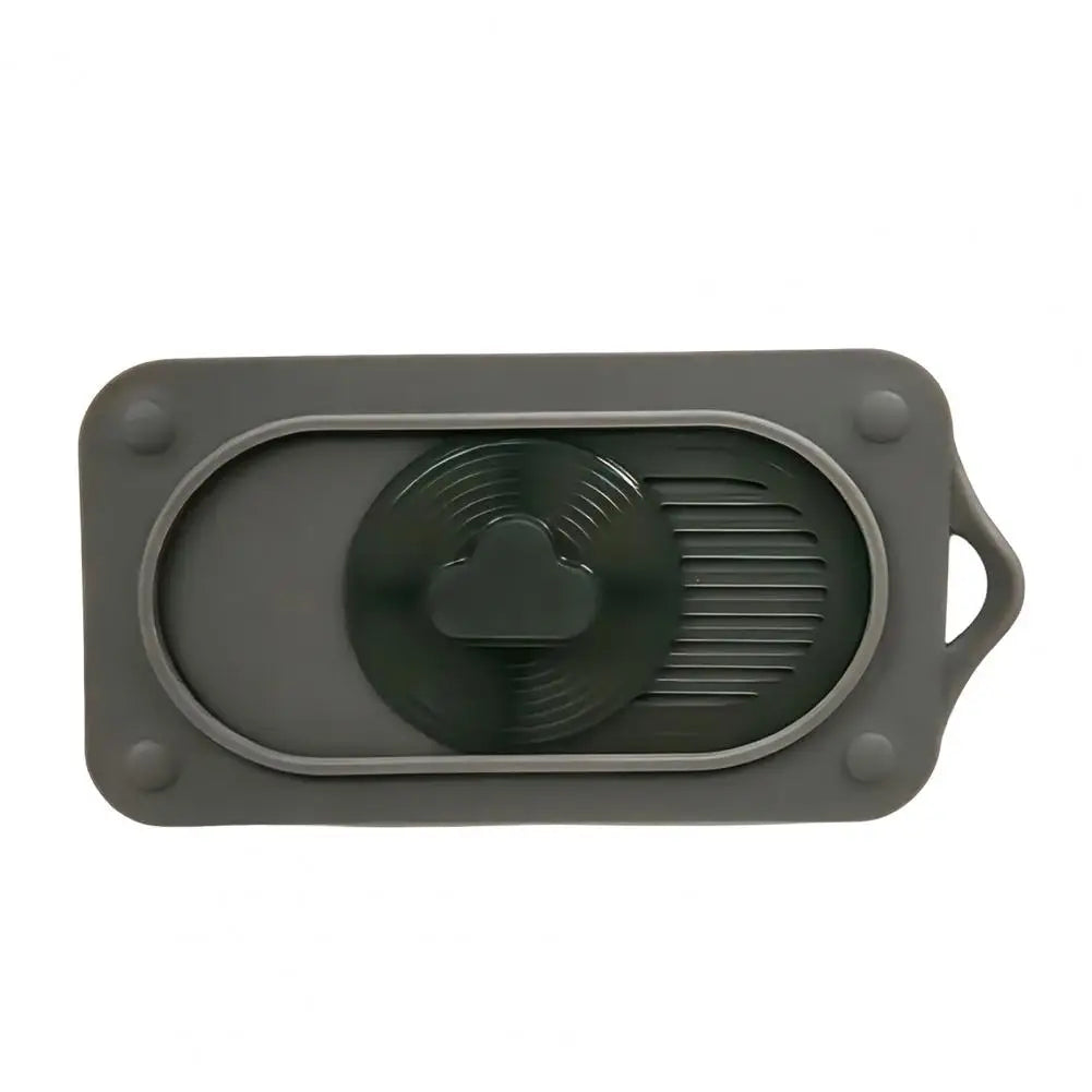 Silicone Floor Drain Cover Anti-Slip Anti-Odor Double-Layer Floor Drain Cover Nixie Grey