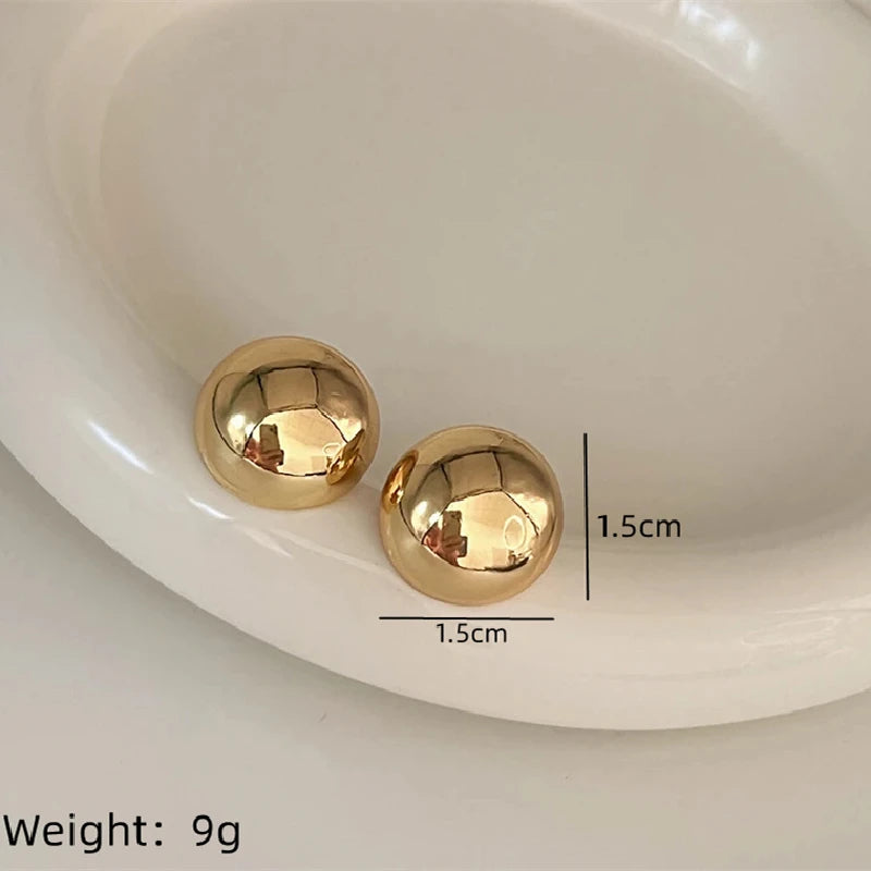Gold & Silver Plated Geometric Stud Earrings | Nixie Stud Earrings Nixie