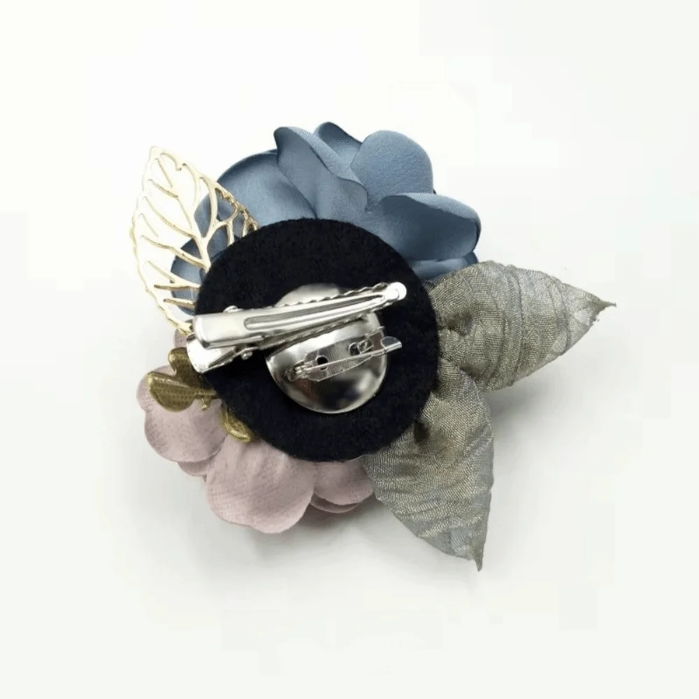 Handmade Rose Fabric Flower Brooch & Corsage for Women Flower Brooch Nixie