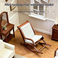 1:12 Miniature Rocking Chair Dollhouse Furniture & Photo Prop Dollhouse Miniature Furniture Nixie Default Title
