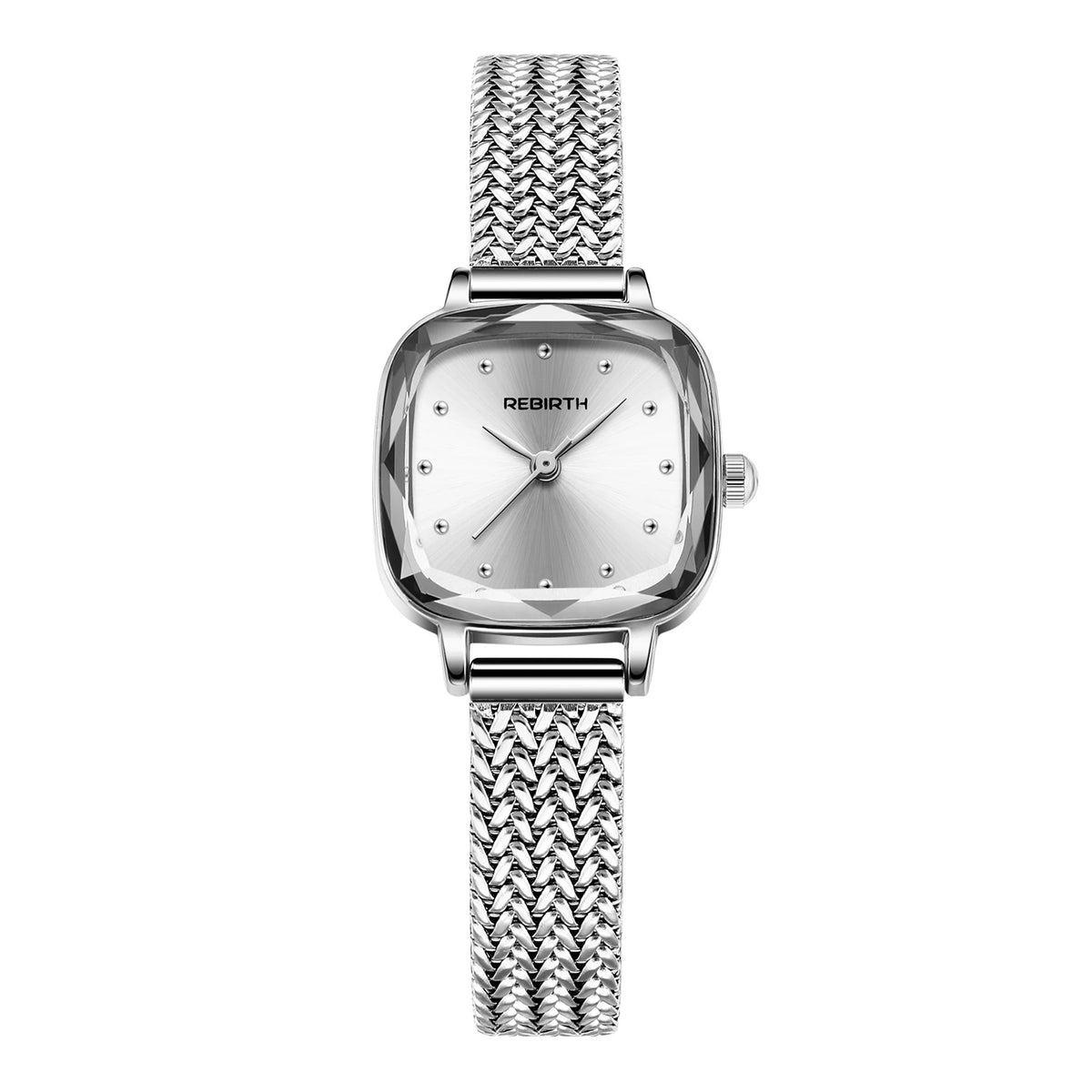 REBIRTH Casual Quartz Watch – Stainless Steel Minimalist