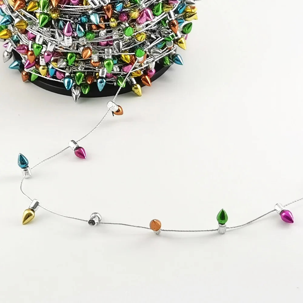 Colorful Bulb String Lights 5M/10M – Christmas Garden Decor Holiday String Lights Nixie
