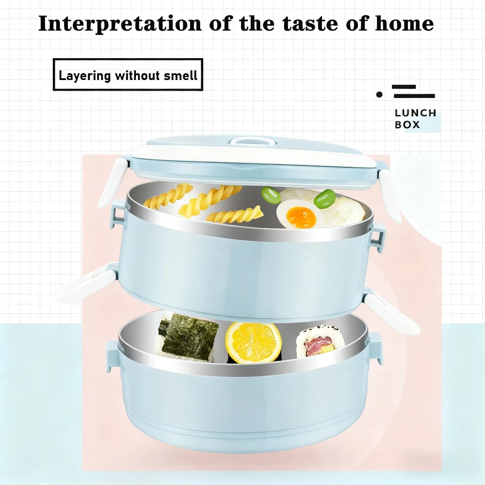 Stainless Steel Thermal Lunch Box – Leakproof Food Container Thermal Lunch Box Nixie