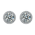 Round CZ Cubic Zirconia Jewelry Set – Necklace, Earrings & Ring Jewelry Set Nixie Earrings