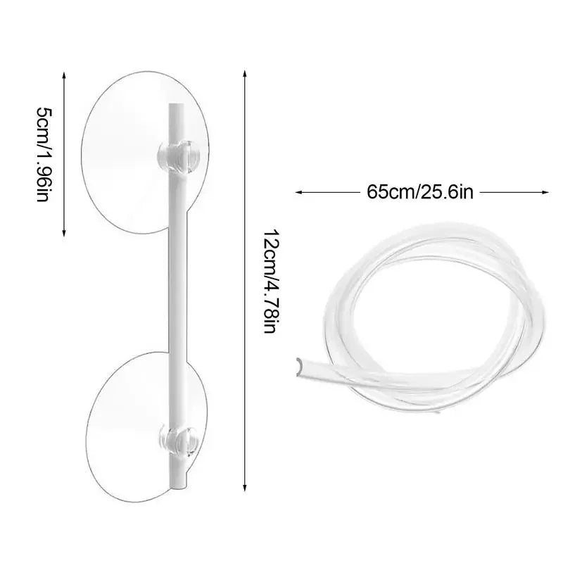 Aquarium Floating Plant Corral & Fish Feeding Ring – PVC Aquarium Plant Corral Nixie