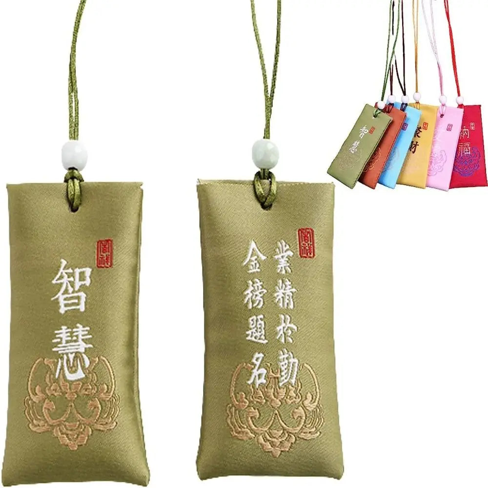 Spiritual Salt Pouches – Lucky Amulet Blessing Silk Sachets Herbal Blessing Sachet Nixie