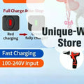 21V Smart Fast Charger for Cordless Drill & Power Tool Batteries Power Tool Charger Nixie 100V-240V US Plug