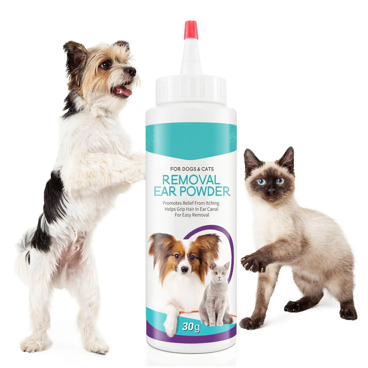 30g Pet Ear Powder – Dog & Cat Ear Cleaning & Deodorizing Pet Ear Powder Nixie Default Title