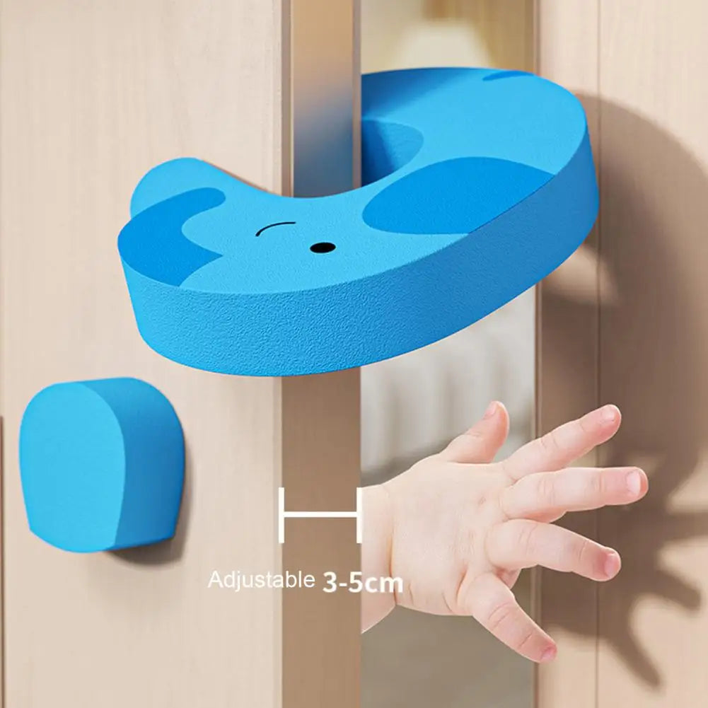 Cute Animal Door Pinch Guard & Slam Stopper – Baby Safety