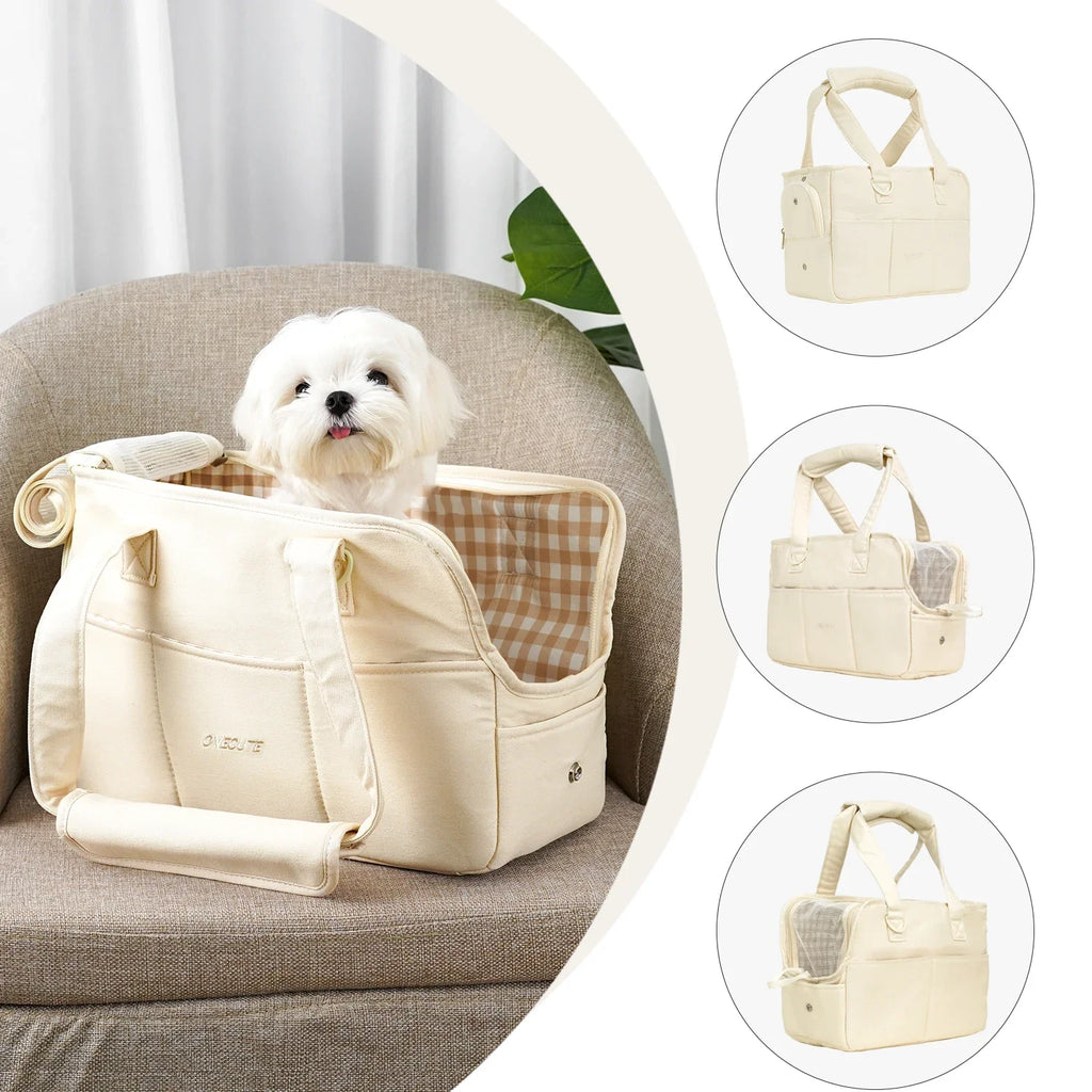 ONECUTE Mesh Pet Carrier Bag for Cats & Small Dogs Pet Carrier Bag Nixie