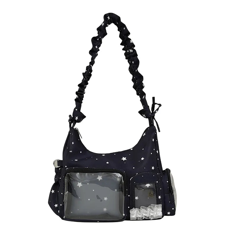 Nixie Star-Shaped Ita Bag – Transparent Kawaii Shoulder Bag Ita Shoulder Bag Nixie