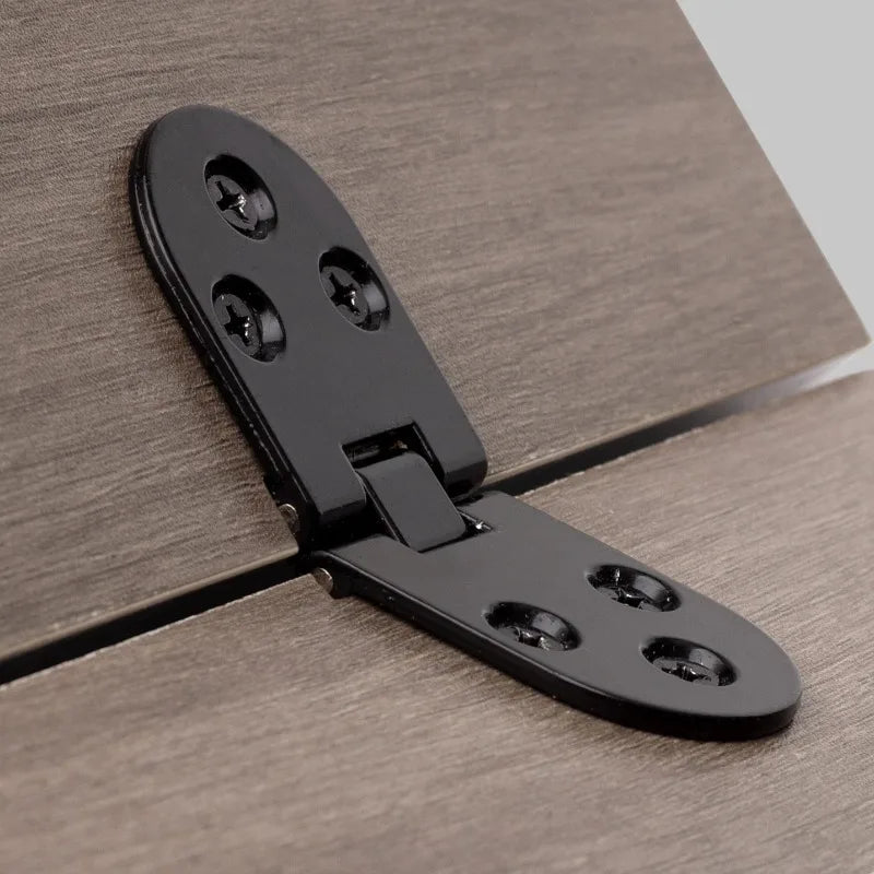2pcs 180° Foldable Zinc Alloy Hinges for Tables & Cabinets Furniture Hinge Nixie