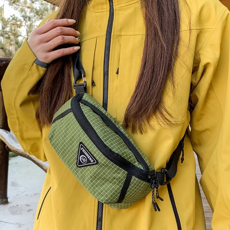 Nixie Unisex Outdoor Hiking Waist & Crossbody Chest Bag Waist & Crossbody Bag Nixie