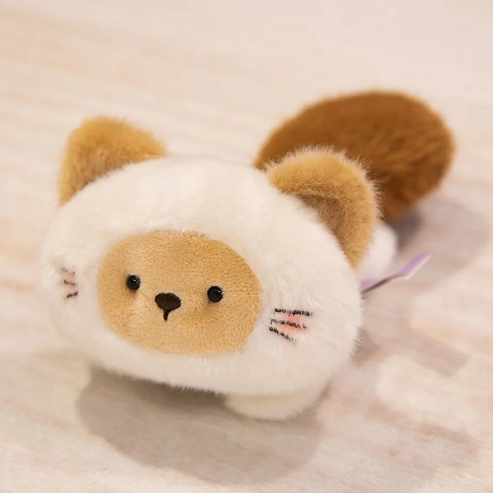 Cute Plush Raccoon Fridge Magnet – Scented Cartoon Decor