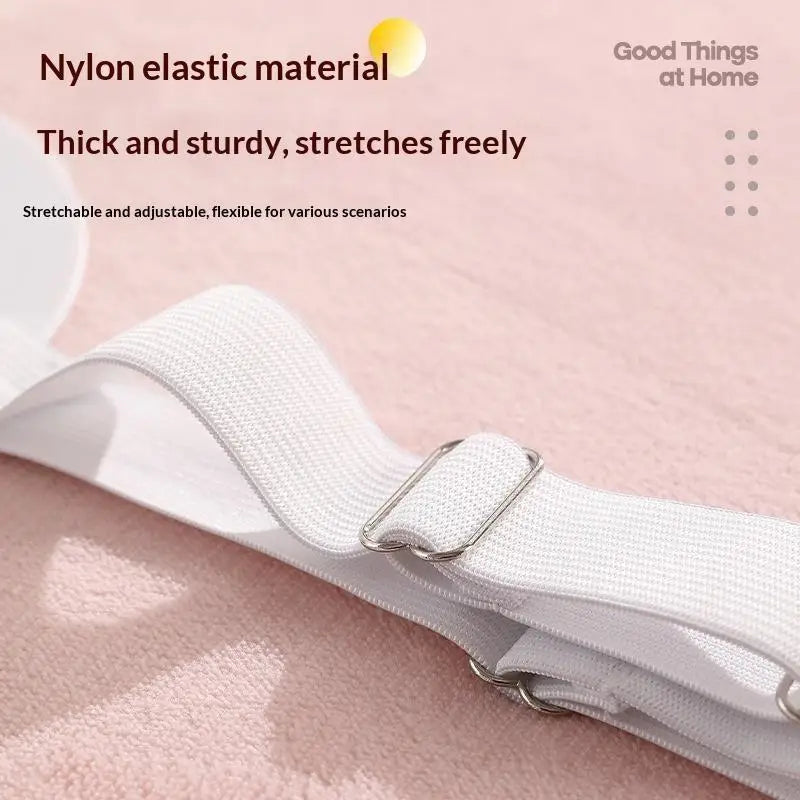 Adjustable Elastic Bed Sheet Clips & Bedding Fasteners