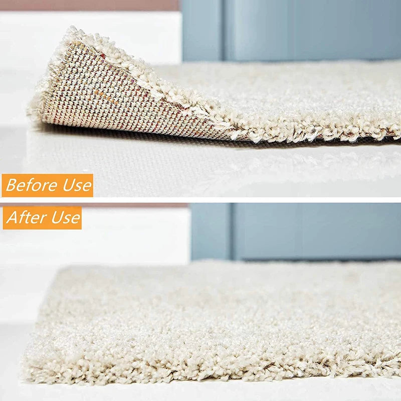 Reusable Anti-Slip Carpet Gripper Tape | Rug Corner Clips Rug Gripper Tape Nixie