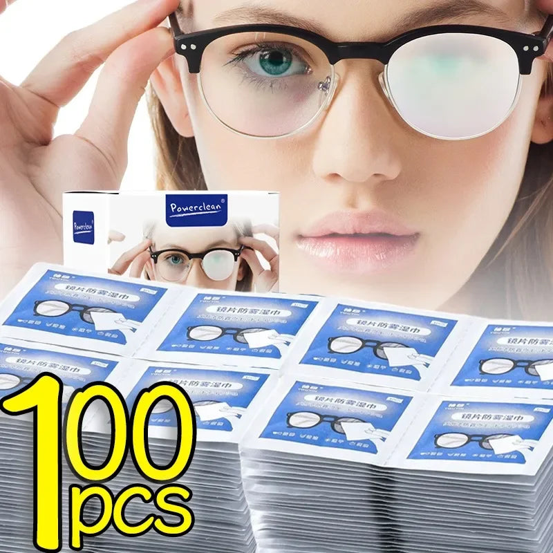 Disposable Anti-Fog Lens Wipes for Glasses & Screens | Nixie Eyeglass Lens Wipes Nixie