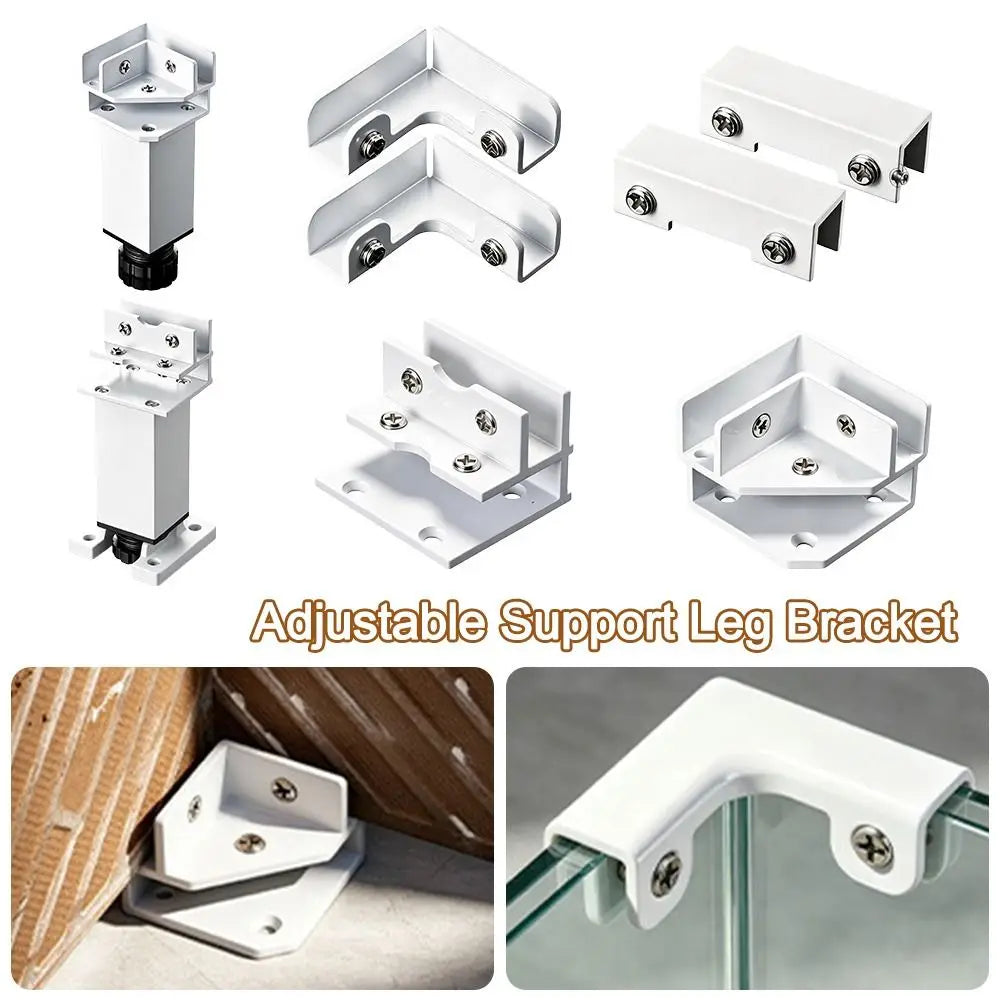 Aluminum Alloy Adjustable Support Leg Bracket – Glass & Tile Support Leg Bracket Nixie